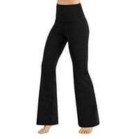 Гамаши за жени контролни йога панталони черни xxl