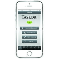 Taylor Bluetooth Smart Thermometer, черен