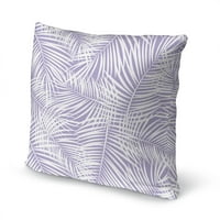 Palm Play Purple Accent възглавница от Kavka Designs