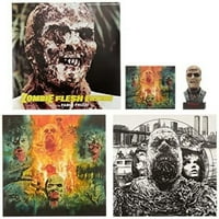 Фабио Фризи - Саундтрак на зомби плътта [Deluxe Boxset включва 180 -грамов LP, бонус CD, отпечатъци на плакати плюс ръчно изваяна