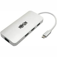 TRIPP LITE USB C Докинг станция W USB Hub, HDMI, VGA, PD зареждане 1080p