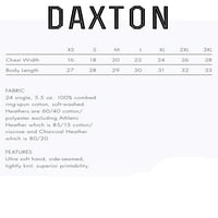 Daxton Premium Basic Crew Neck Short Leste Tshirt Cities Ohio Letter - маслинено черно -голям