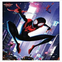 Marvel Spider -Man - в плаката за паяк - улична стена, 22.375 34