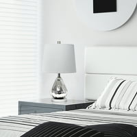 Елегантни дизайни Модерни хромирани пулсационни лампа със сянка - сиво