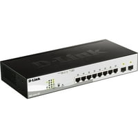 -Link DGS-1210-10MP 8-портиен гигабит Smart Managed Poe Switch с Gigabit SFP портове, 130W Poe Budge