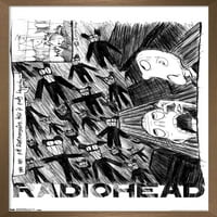 Radiohead - Scribble Wall Poster, 14.725 22.375