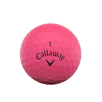 Callaway SuperSoft Matte Balls Golf, розово, пакет