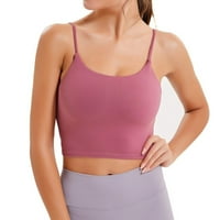 Viikei Tank Top for Women Levelecess върхове плюс размер модна без ръкаща безсъзнание дами дами къси резервоари върхове