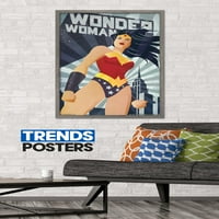 Комикси - Wonder Woman - Конструктивизъм Стенски плакат, 22.375 34