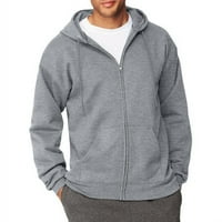 Hanes Men's and Big Men's Ultimate Pottor Theadweque Fulece Full Zip Hood, до размер 3XL