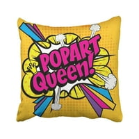 Цветна корона поп комикси Queen реч балон BLAST BOMB BOOM CARTON CLOUD COLOR CREATITE