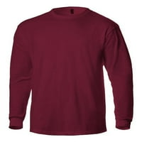 TULTE - Тениска с дълъг ръкав в тежка категория - - Бургундия - Размер: XL