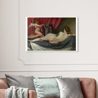 Винууд Студио за класически и фигуративни картини Веласкес-Рокби Венера голи тела-червено, бяло