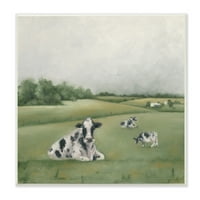 Домашен любимец Дé млечни крави, пасящи в подвижни зелени полеви ферми, 12, проектиран от Холихокс Арт