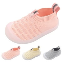 Caicj Toddler Shoes Spring and Summer Children Toddlers Boys and Girls Sports Shoes Flat Bottom Soft Fly Woven Doven за годишни