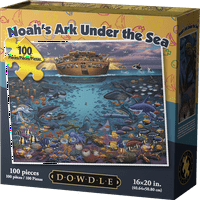 Пъзел на Dowdle Jigsaw - ковчегът на Ной под морето - парче