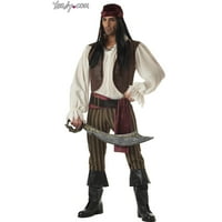 Rogue Pirate Men's Halloween Fancy-рокля костюм за възрастни, l