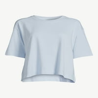 Безплатна женска квадратна тениска с къс ръкав