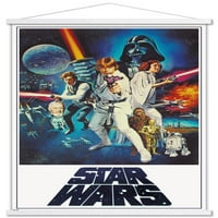Междузвездни войни: Нова надежда - Плакат за стена с един лист с магнитна рамка, 22.375 34