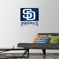 Сан Диего Падрес-лого плакат за стена с пуш щифтове, 14.725 22.375