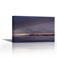 Skyline - - Съвременна изящна изкуство Giclee on Canvas Gallery Wrap - Wall Décor - Art Rainting - Готов за окачване