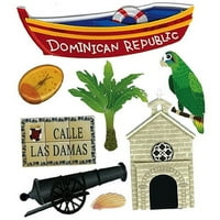 Доминиканска република стикери от Джоли-ЕК успех