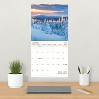 Trends International Seasons Wall Calendar & Push Pins
