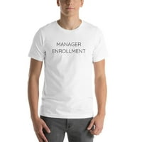 Тениска с тениска с къси ръкави за записване на мениджър с неопределени подаръци