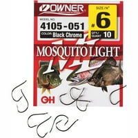 Собственик 4105- Светлина на комарите на размери риболовен кука