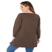 Roaman's Women's Plus Size Y-lect Ultimate Tunic дълга риза