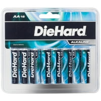 Diehard 41- 1,5-Volt AA алкални батерии, 16pk