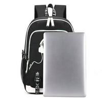 Bzdaisy Titan Attack Backpack с USB зареждане и защита на лаптоп-многостранни джобове с голям капацитет за деца за деца тийнейджър