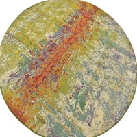 Уникален Стан смачкан външен Абстрактен килим или бегач