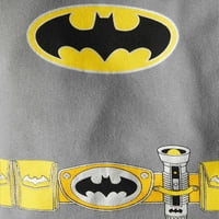 Батман Памук тесни годни пижама, 2-парче комплект