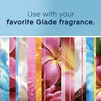 Glade Plugins По -топло CT, освежител за въздух, държи етерично масло, влято в зареждане с стена