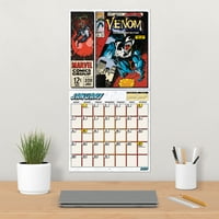 Trends International Marvel Comics Wall Calendar & Push Pins