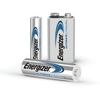 Energizer, Evel91sbp4ct, Ultimate Lithium AA батерии, картонена опаковка, сребро, синьо