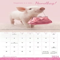 Trends International Перфектно розов календар и магнитна рамка
