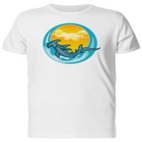 Тениска на акула Hammerhead мъже -изображения от Shutterstock, мъжки малки