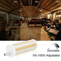 Щамповане LED LED R7S 20W CE подмяна J- 500W метална халидна лампа прозрачен капак 230V 120V затъмняване