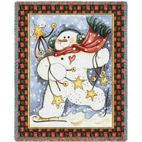 Танцуващо одеяло за снежен човек