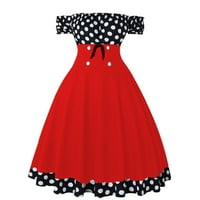 Soighxzc Елегантна модна печат солидна рокля ежедневна рокля за жени o neck beach вечерен парти рокли дълга рокля червено