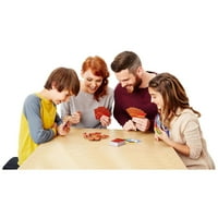 Tiki Twist Card Game с въртене на тики за 2- играчи на възраст 7y+