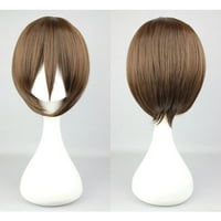 Уникални перуки за човешка коса за жени дама 12 кафяви перуки с перука капачка