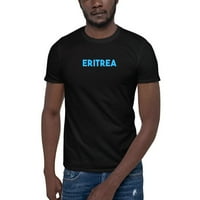 Синя памучна тениска с къс ръкав на Еритрея от неопределени подаръци