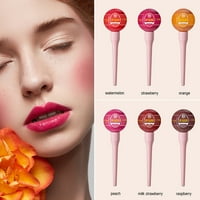 Creative Lollipop Shape Lip Gloss Velvet Matte Не лепкаво водоустойчиво червило