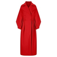 Палта за жени жени модни ежедневни удобни Soild с дълъг ръкав кардиган върхове яке изхожда модни зимни палта и яке