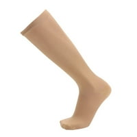 1pair Unise Compression дълги чорапи жени мъже чисти цветни чорапи за крака