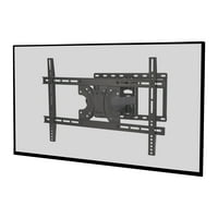 Atlantic Full Motion Mount за 42-70 ТВ с HDMI кабел - наклон, въртящ се, завъртете