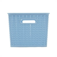 Начало основи 5л пластмасова кошница за съхранение, синя